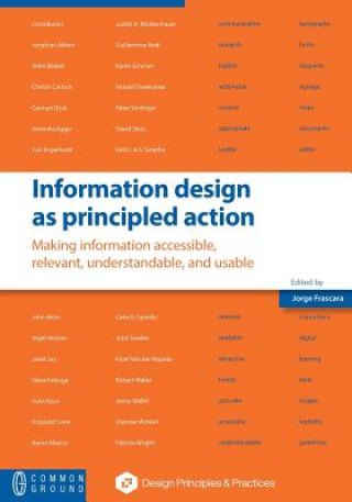 Könyv Information design as principled action Jorge Frascara