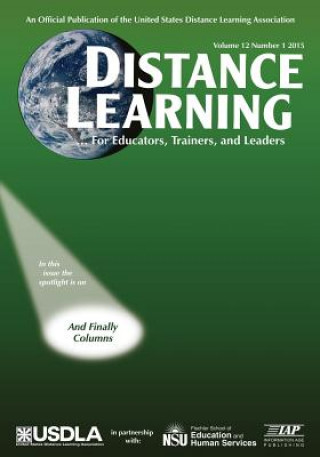 Carte Distance Learning Magazine, Volume 12, Issue 1, 2015 Charles Schlosser