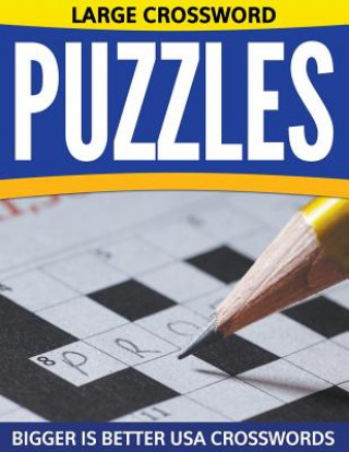 Carte Large Crossword Puzzles Speedy Publishing LLC