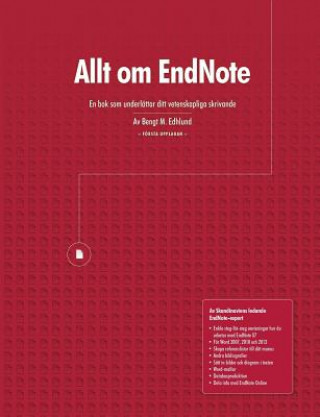 Kniha Allt Om Endnote Bengt Edhlund