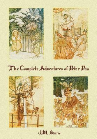 Könyv Complete Adventures of Peter Pan (complete and unabridged) includes F D Bedford