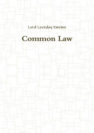 Kniha Common Law Lord Loveday Ememe