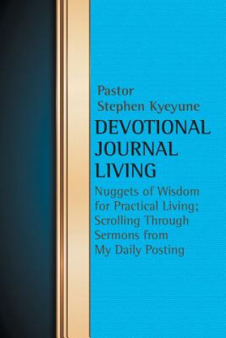 Carte Devotional Journal Living Stephen Kyeyune
