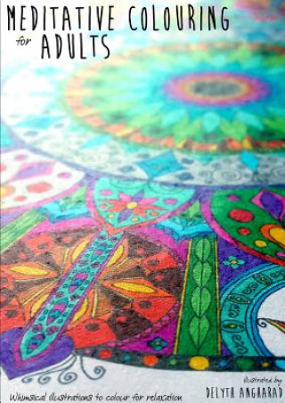 Book Meditative Colouring for Adults Delyth Angharad