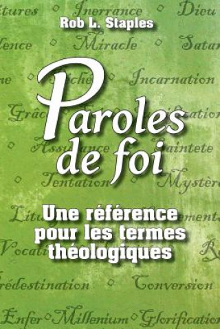 Könyv Paroles de foi Robert L Staples