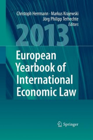 Könyv European Yearbook of International Economic Law 2013 Christoph Herrmann