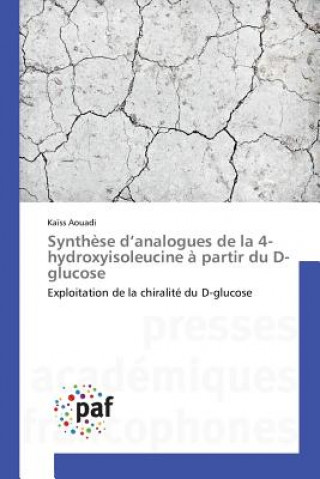 Livre Synthese D Analogues de la 4-Hydroxyisoleucine A Partir Du D-Glucose Aouadi Kaiss