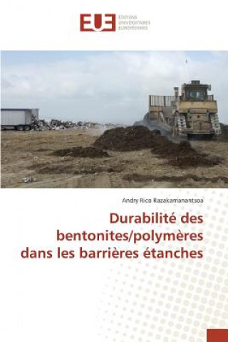 Kniha Durabilite Des Bentonites/Polymeres Dans Les Barrieres Etanches Razakamanantsoa Andry Rico