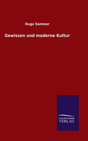 Kniha Gewissen und moderne Kultur Hugo Sommer