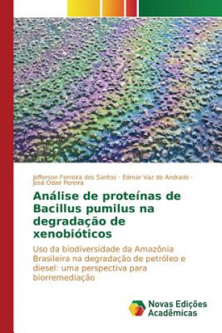 Kniha Analise de proteinas de Bacillus pumilus na degradacao de xenobioticos Ferreira Dos Santos Jefferson