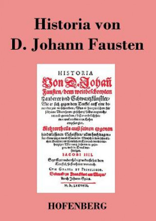 Livre Historia von D. Johann Fausten Anonym