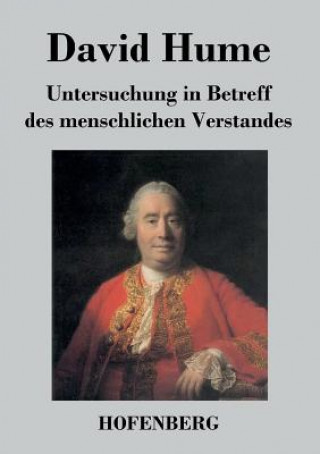 Książka Untersuchung in Betreff des menschlichen Verstandes David Hume