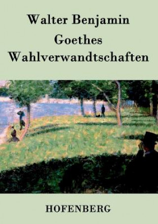 Книга Goethes Wahlverwandtschaften Walter Benjamin