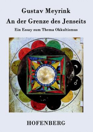 Könyv der Grenze des Jenseits Gustav Meyrink