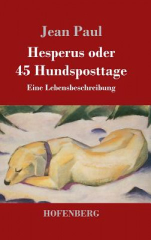 Kniha Hesperus oder 45 Hundsposttage Jean Paul