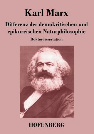 Kniha Differenz der demokritischen und epikureischen Naturphilosophie Karl Marx