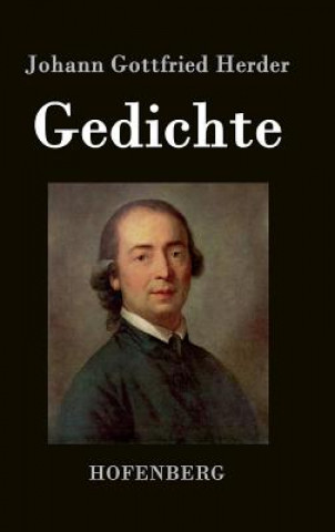 Kniha Gedichte Johann Gottfried Herder