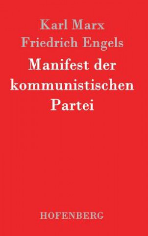 Kniha Manifest der kommunistischen Partei Karl Marx