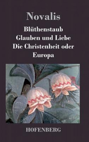 Kniha Bluthenstaub / Glauben und Liebe / Die Christenheit oder Europa Novalis