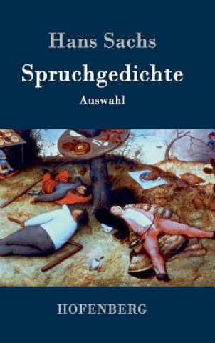 Kniha Spruchgedichte Hans Sachs