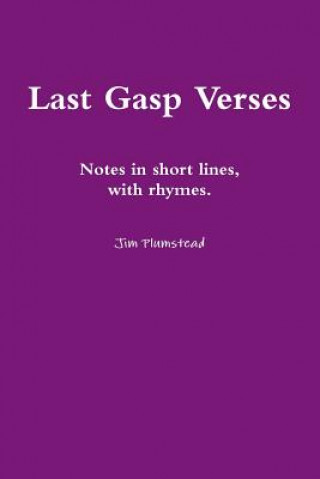 Kniha Last Gasp Verses Jim Plumstead