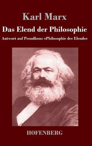 Kniha Elend der Philosophie Karl Marx