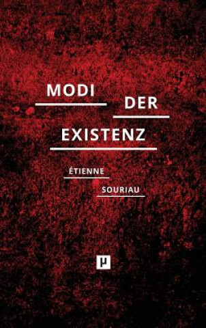 Книга verschiedenen Modi der Existenz Etienne Souriau