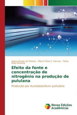 Knjiga Efeito da fonte e concentracao de nitrogenio na producao de pululana Davies De Oliveira Juliana