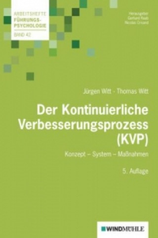 Kniha Der Kontinuierliche Verbesserungsprozess (KVP) Jürgen Witt