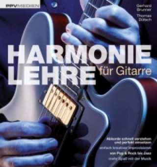 Book Harmonielehre für Gitarre Gerhard Brunner