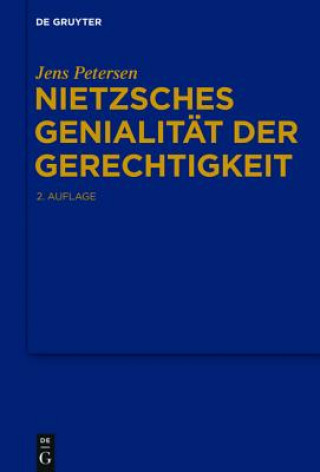 Kniha Nietzsches Genialitat der Gerechtigkeit Jens Petersen