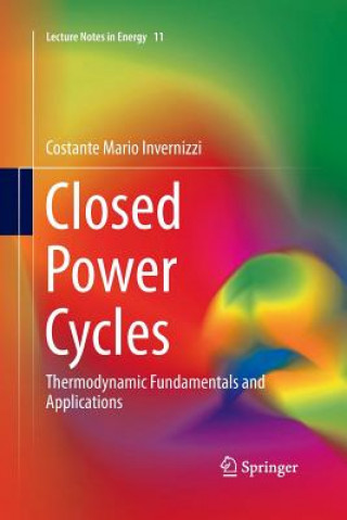 Knjiga Closed Power Cycles Costante Mario Invernizzi