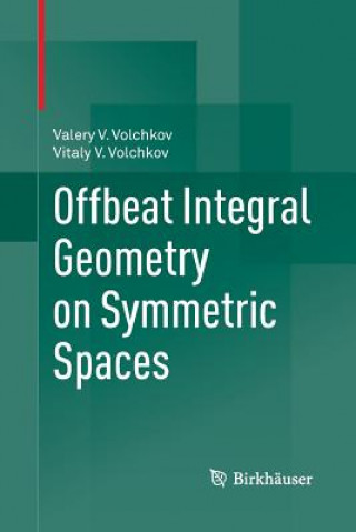 Kniha Offbeat Integral Geometry on Symmetric Spaces Valery V. Volchkov