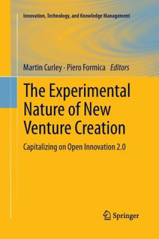 Buch Experimental Nature of New Venture Creation Martin Curley