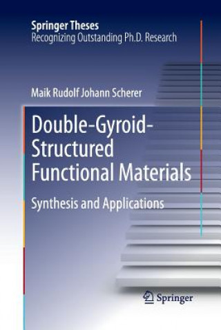 Boek Double-Gyroid-Structured Functional Materials Maik Rudolf Johann Scherer
