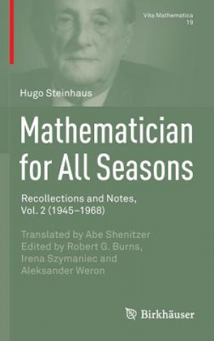 Könyv Mathematician for All Seasons Hugo Steinhaus