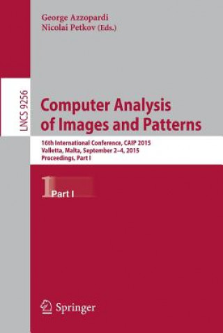 Könyv Computer Analysis of Images and Patterns George Azzopardi