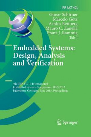 Kniha Embedded Systems: Design, Analysis and Verification Marcelo Götz