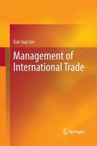 Kniha Management of International Trade Eun Sup Lee