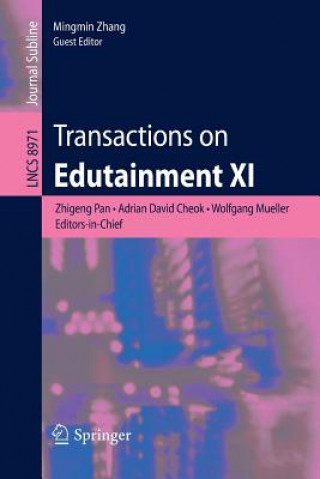 Книга Transactions on Edutainment XI Zhigeng Pan