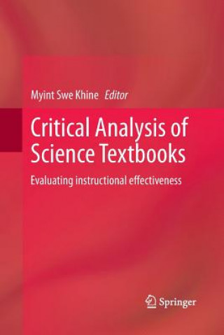 Książka Critical Analysis of Science Textbooks Myint Swe Khine