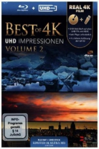 Videoclip Best of 4K - UHD Impressionen (UHD Stick in Real 4K +. Vol.2, 1 Blu-ray (Limited Edition) 