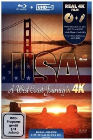 Video USA - A West Coast Journey, 1 Blu-ray (UHD Stick in Real 4K + Blu-ray, Limited Edition) 