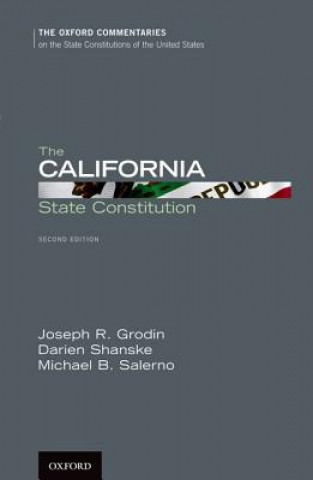 Kniha California State Constitution Joseph R. Grodin