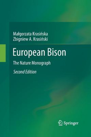 Könyv European Bison Malgorzata Krasinska