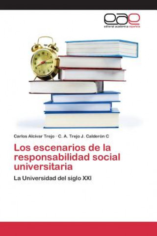 Könyv escenarios de la responsabilidad social universitaria Alcivar Trejo Carlos