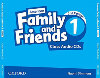 Hanganyagok American Family and Friends: Level One: Class Audio CDs Naomi Simmons