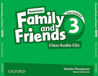 Hanganyagok American Family and Friends: Level Three: Class Audio CDs Naomi Simmons