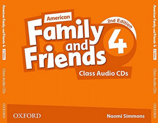 Audio American Family and Friends: Level Four: Class Audio CDs Naomi Simmons