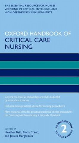 Kniha Oxford Handbook of Critical Care Nursing collegium